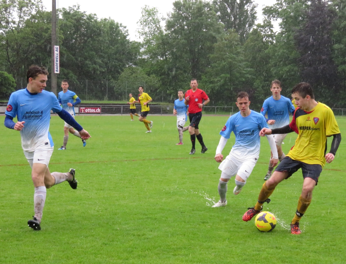 Das Team Sempachersee B verliert gegen Ragr. Chiasso bei schwierigen Bedingungen (Bild: Beat Häfliger).