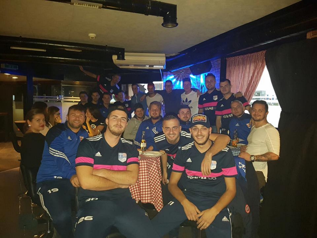 Croatia Luzern feiert den 5. Tabellenrang und damit die Teilnahme an der Aufstiegsrunde (Bild: Croatia Luzern).