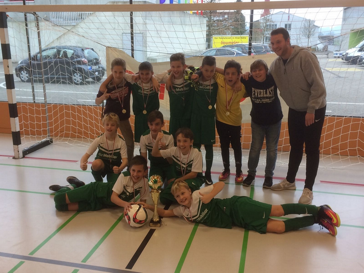 Ebikon gewinnt in der Kategorie der D-Junioren (Bild: Oskar Bösch).