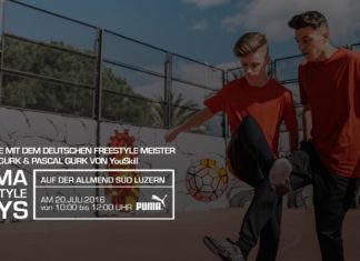 PUMA Goalie und Freestyle Day auf der Luzerner Allmend