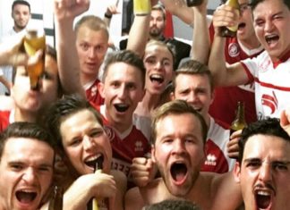 Grenzenloser Jubel beim FC Rothenburg