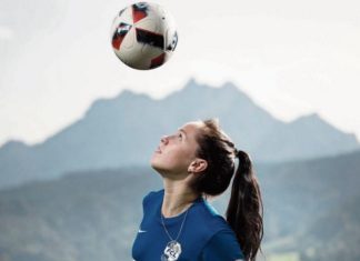 Géraldine Reuteler ist cool und torgefährlich