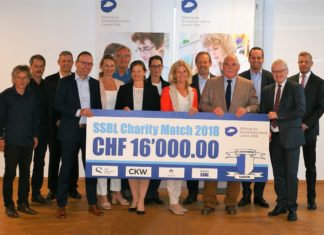 Checkübergabe FC Kantonsrat Luzern an SSBL