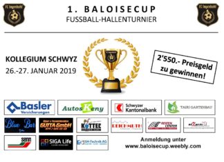 Jetzt anmelden: 1. Baloise-CUP in Schwyz