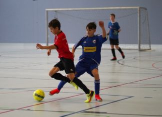 Schlusspfiff beim 12. Amatic Hallenmasters in Eschenbach