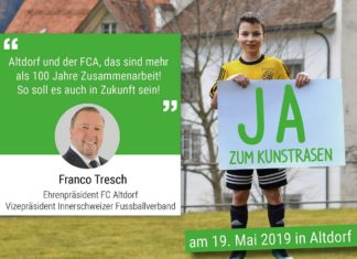 Grosse Enttäuschung: Altdorf sagt Nein zum Kunstrasen