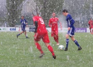 Erkämpfter Littauer Sieg im dichten Schneetreiben