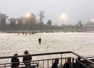 Schnee sorgt für Spielabbrüche