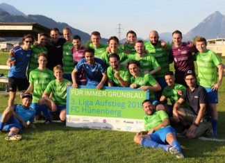FC Hünenberg steigt in die 3. Liga auf
