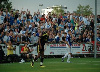 Als Liverpool in Zug spielte