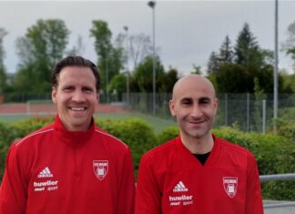 Verabschiedung Trainerduo FC Sins