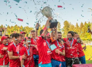 SC Cham II feiert den Innerschweizer Meister 2022