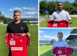 Ein Trio vom FC Wohlen für den Sportclub Cham