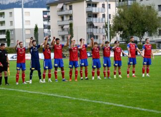 Brunnen holt im Tessin ein Unentschieden