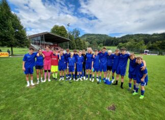 Team Zugerland U15 siegt gegen Lichtenstein