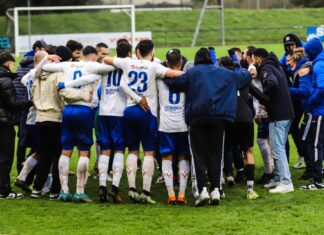 Zug 94 überfährt Buochs