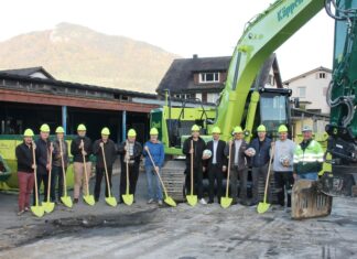 FC Ibach: Spatenstich für den Ersatzneubau im Gerbihof