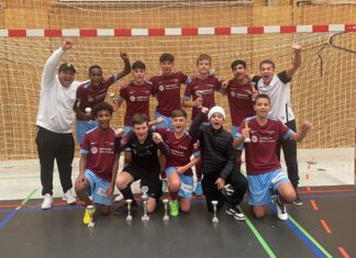 Erfolgreich: Team Rontal C mit drei Turniersiegen