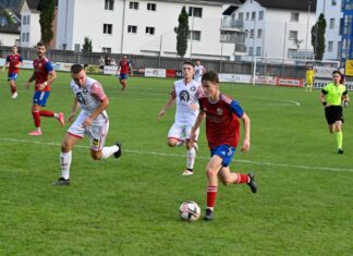 Brunnen mit erstem Heimsieg