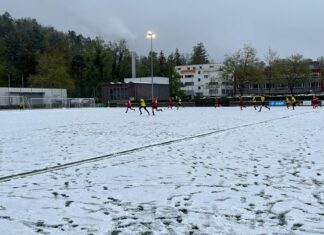 Baar gegen Willisau: Schneeschlacht endet unentschieden
