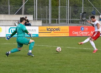 Cham und Brunnen mit Unentschieden