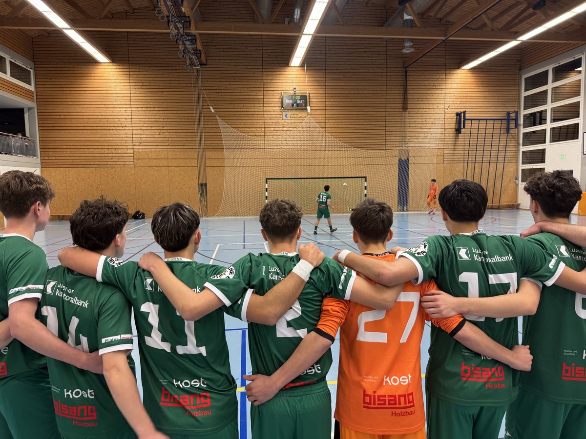 Team Rontal Team Rontal B ist IFV-Hallenmeister – SC Kriens B Vize-Hallenmeister