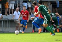 Cham mit wichtigem Punkt in Bavois