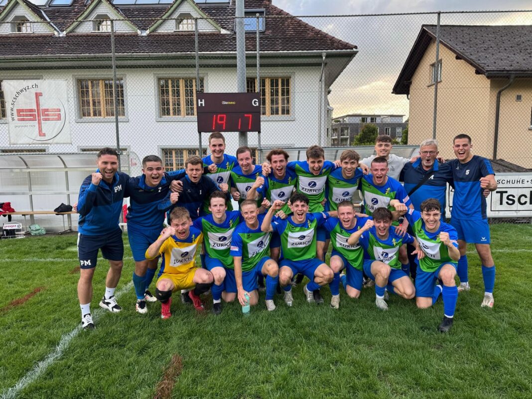 Siegerfoto ESC Erstfeld vs. SC Schwyz