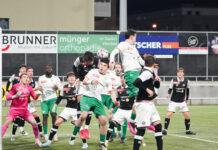 SC Kriens: Das erste Dreierpack vor der Gansabhauet