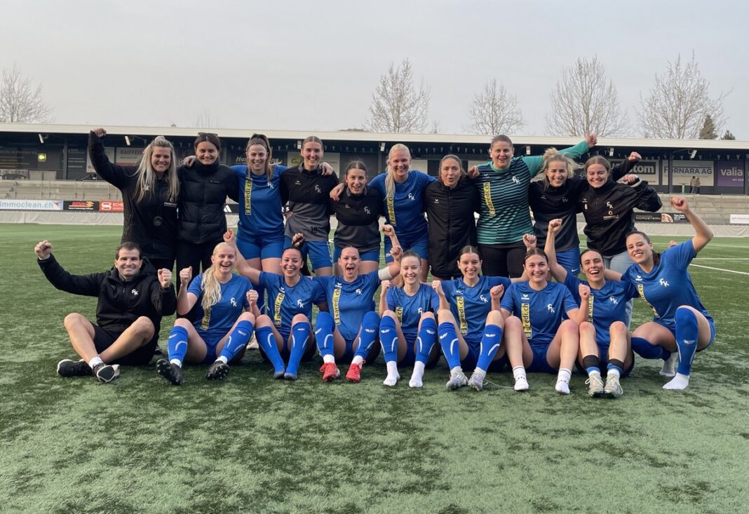Mit starkem Teamgeist holen sich die FC Küssnacht Frauen 3 Punkte