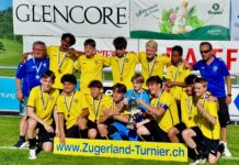 Grosser Triumph für den FC Baar am 32. Zugerland-Turnier